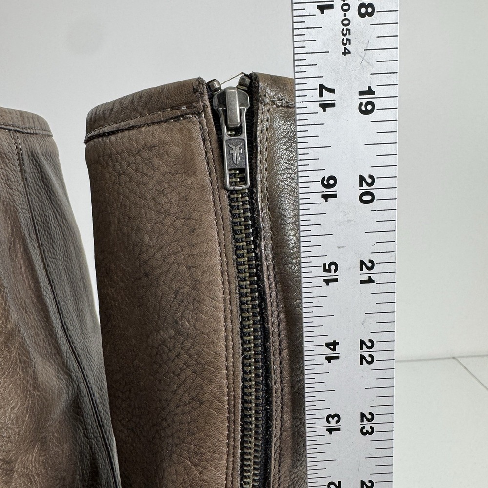 Frye Philip Harness Boots Womens 10B Brown Distressed Leather Riding Western - Picture 15 of 15